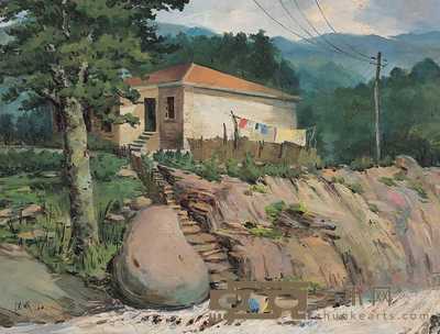 王德威 风景 38.5×50.5cm